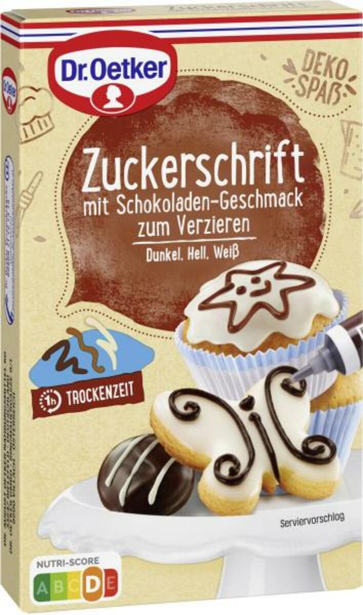 Bild 1 von Dr. Oetker Zuckerschrift mit Schokoladengeschmack