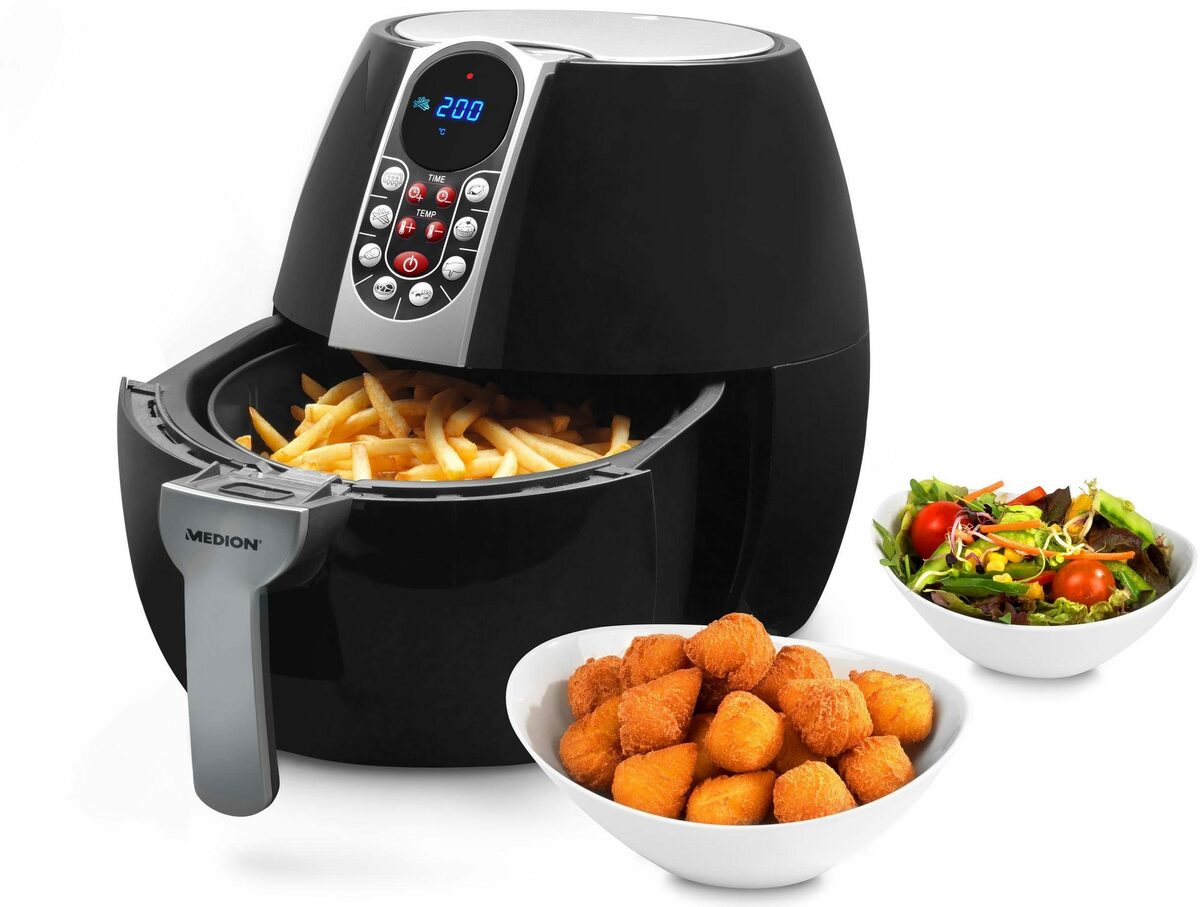 Bild 2 von Medion® Heißluftfritteuse MD17320, 1500 W, 8 praktische Automatikprogramme