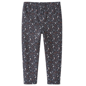 Baby THermo-Jeggings mit Allover-Print DUNKELGRAU