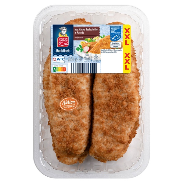 Bild 1 von GOLDEN SEAFOOD Knusper-Backfisch 560 g