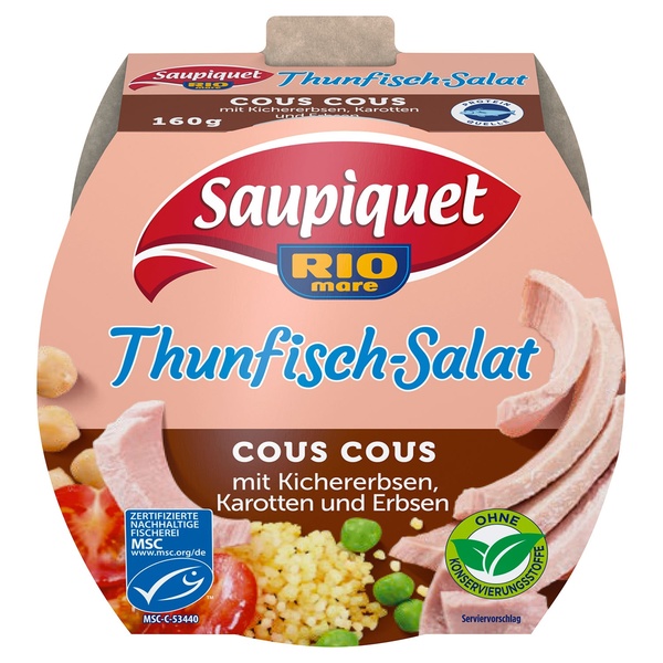 Bild 1 von SAUPIQUET RIO MARE Thunfisch-Salat 160 g
