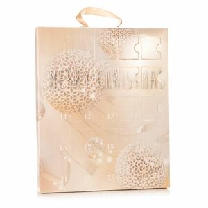 DIAMONIQUE® Adventskalender 24 tlg.Set Brillantschliff Edelstahl