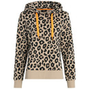 Bild 1 von Damen Hoodie mit Animall-Print BEIGE / SCHWARZ / BRAUN