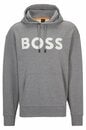 Bild 1 von BOSS ORANGE Sweatshirt WebasicHood mit weißem Logodruck, Grau