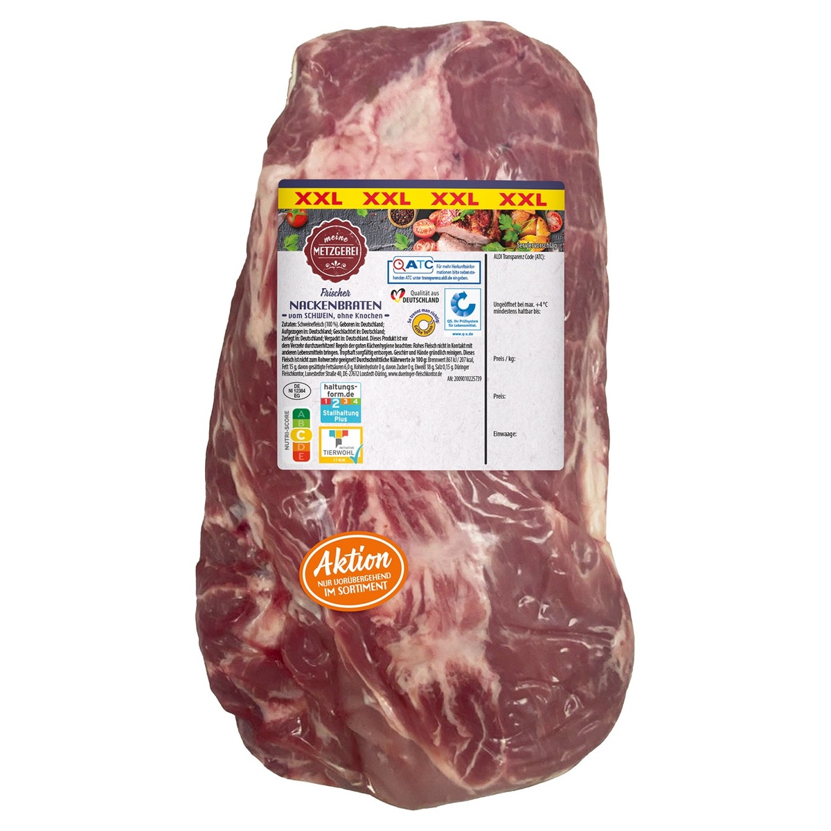 Bild 1 von MEINE METZGEREI Schweinenacken 2.367 g