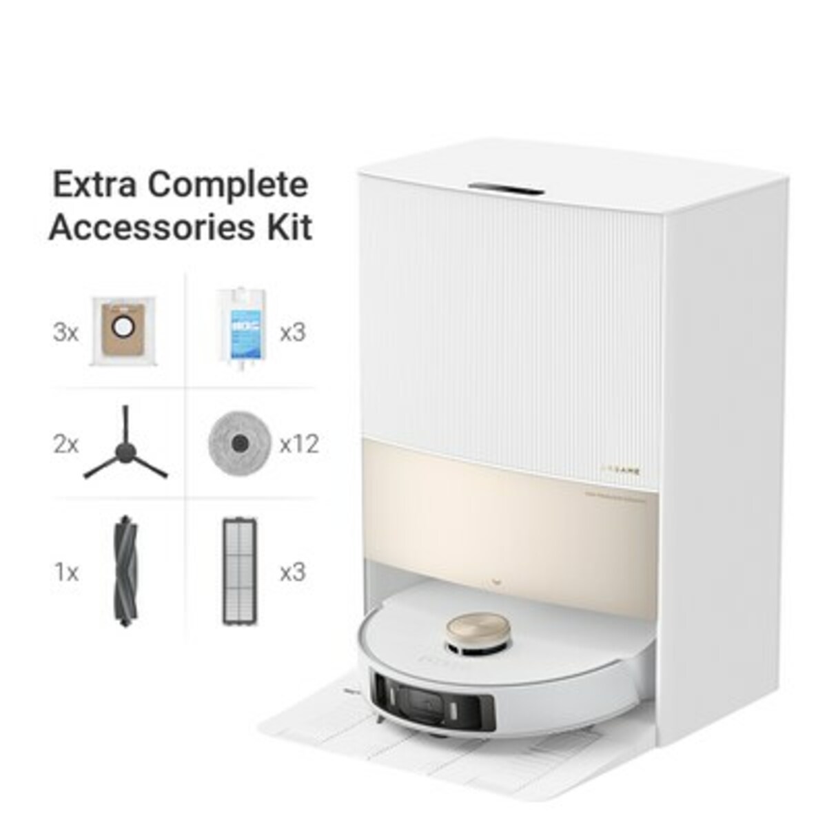 Bild 1 von DreameBot L20 Ultra Complete Saug- und Wischroboter weiß, 7000Pa, MopExtend