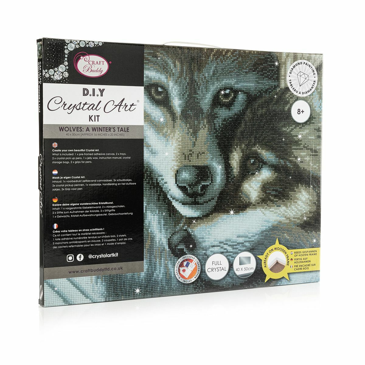 Bild 1 von CRAFT BUDDY™ Diamond Painting Bild ca. 40x50cm zum Nachlegen 8tlg.