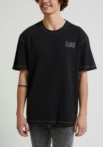 Lee® T-Shirt LOOSE, Schwarz