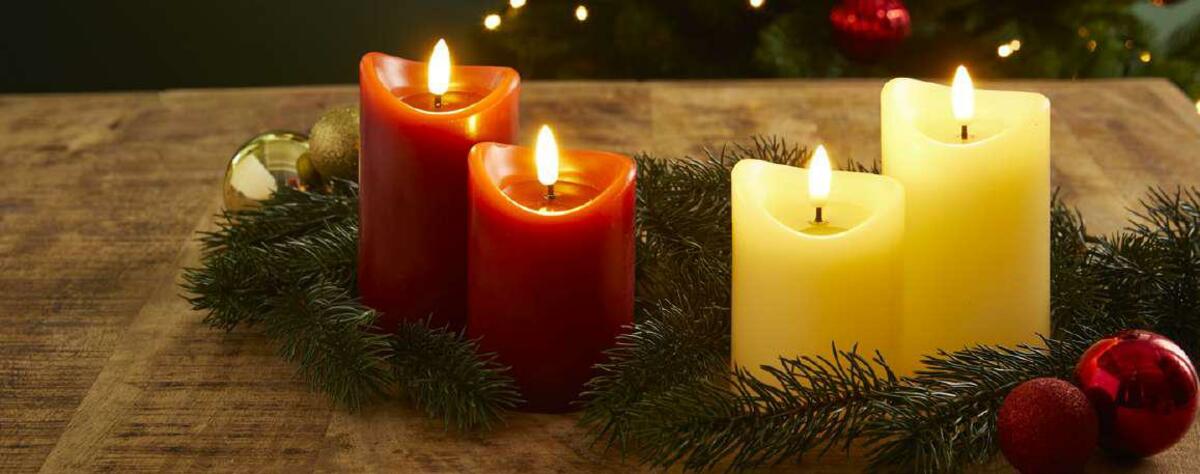 Bild 1 von LED-Echtwachskerze