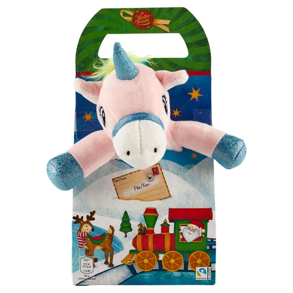 Bild 2 von WINTERTRAUM Schokolade mit Plüschtier 141 g