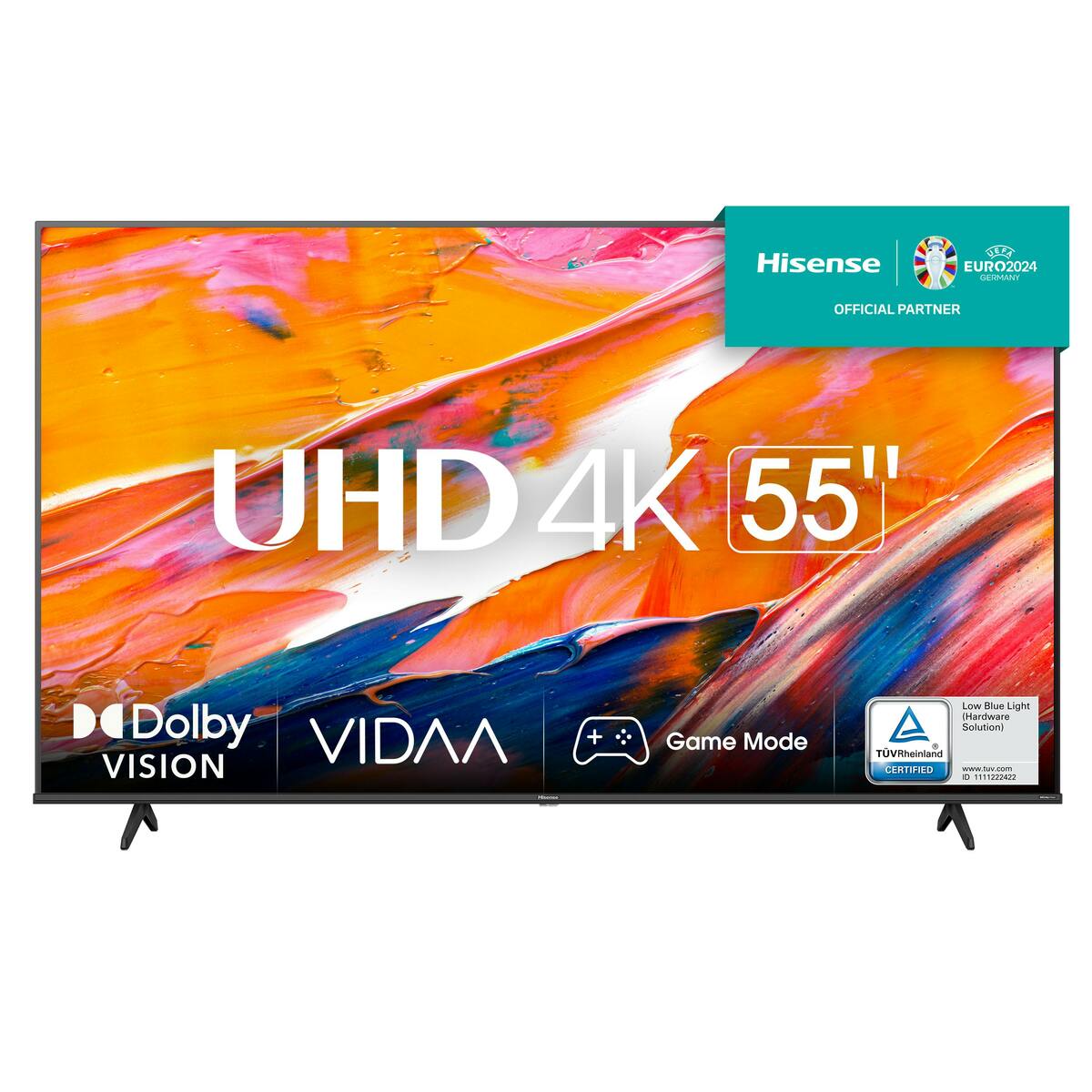 Bild 1 von Hisense 55A6K Fernseher 139,7 cm (55") 4K Ultra HD Smart-TV WLAN Schwarz