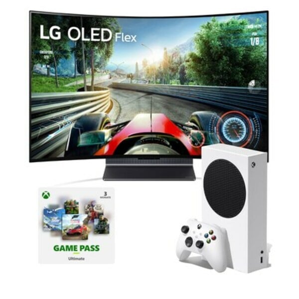 Bild 1 von LG 42LX3Q6LA 107cm 42" 4K OLED evo 120 Hz Flex Gaming Smart TV + Xbox Series S