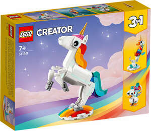 LEGO CREATOR 3-in-1-Bauset 31140 »Magisches Einhorn«