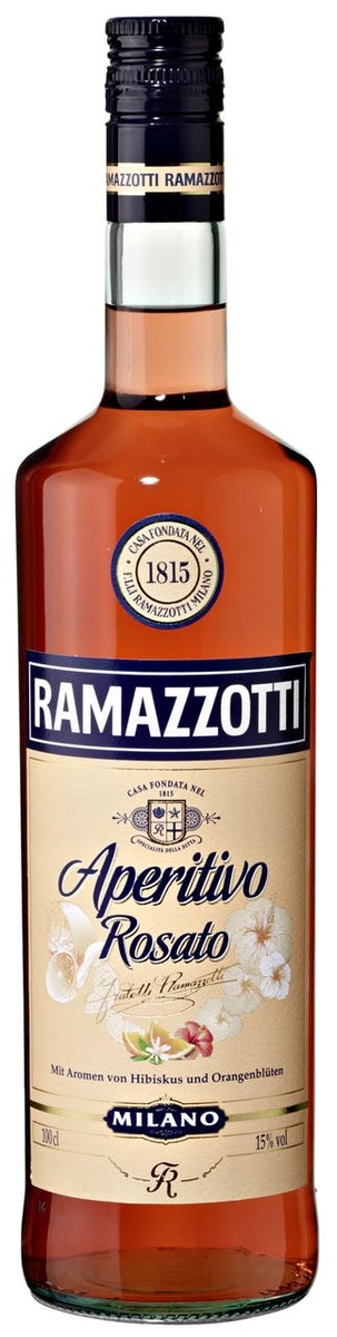 Bild 1 von Ramazzotti Aperitivo Rosato 15 % Vol. (1 l)