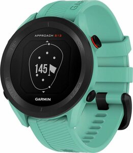 Garmin APPROACH S12 2022 Edition Smartwatch (3,3 cm/1,3 Zoll, Garmin), Grün|schwarz