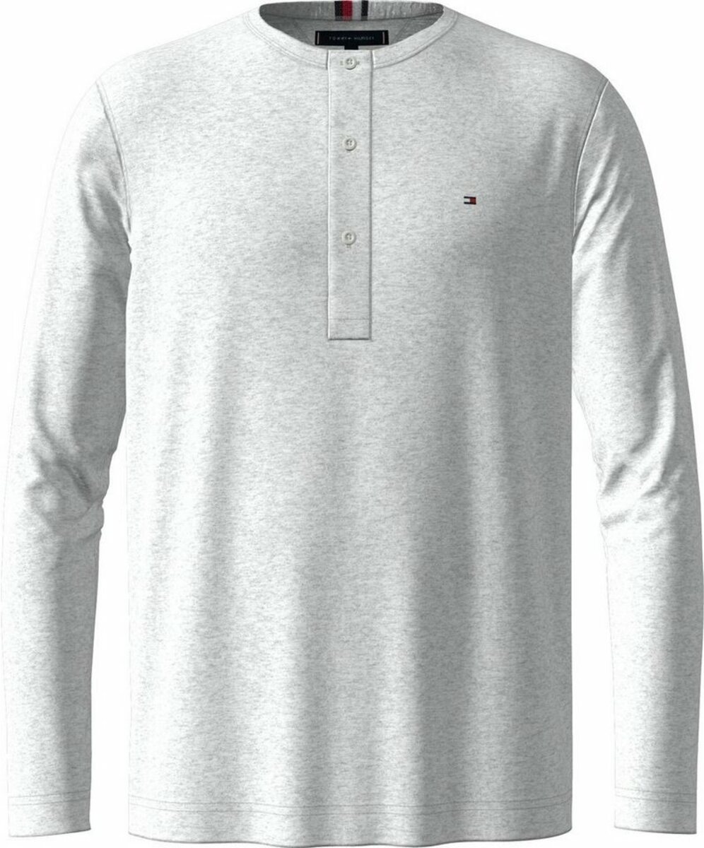 Bild 1 von Tommy Hilfiger Langarmshirt SLUB HENLEY LS, Grau