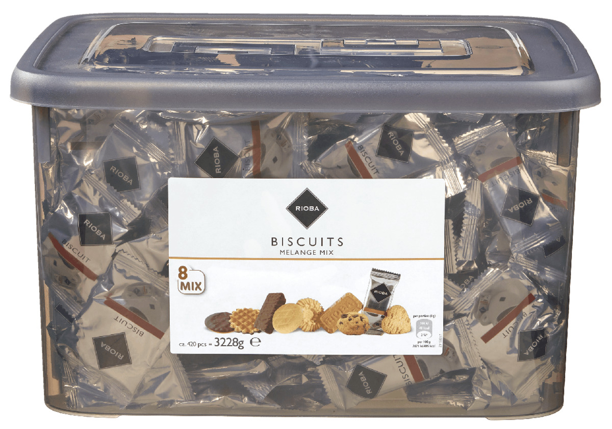 Rioba Gebäck 8-Fach Sortiert 420 Portionen (3,22 kg) von METRO ansehen!