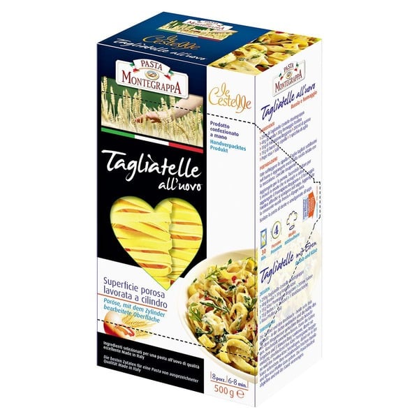 Bild 1 von Montegrappa Tagliatelle All’Uovo Eiernudeln (500 g)