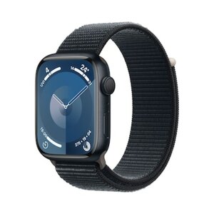 Apple Watch Series 9 GPS 45mm Aluminium Mitternacht Sport Loop Mitternacht