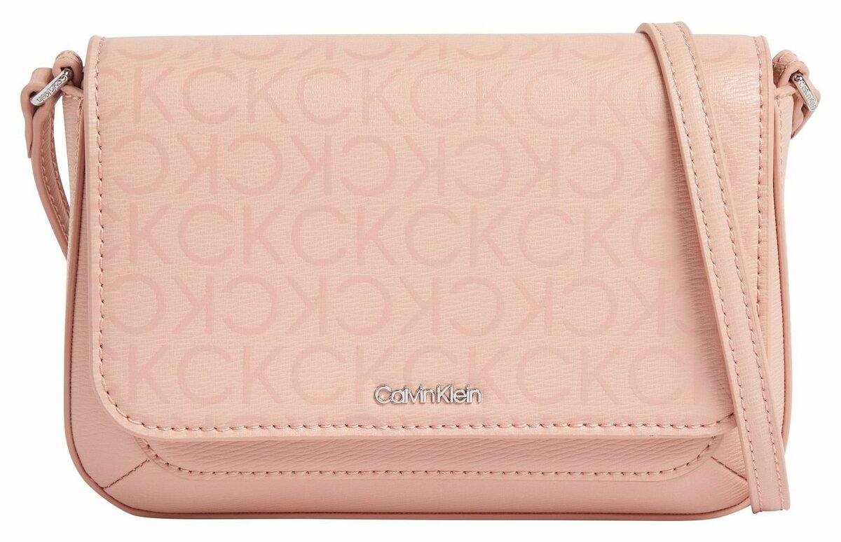 Bild 1 von Calvin Klein Umhängetasche CK MUST CROSSBODY EPI MONO, mit Logoprint, Rosa