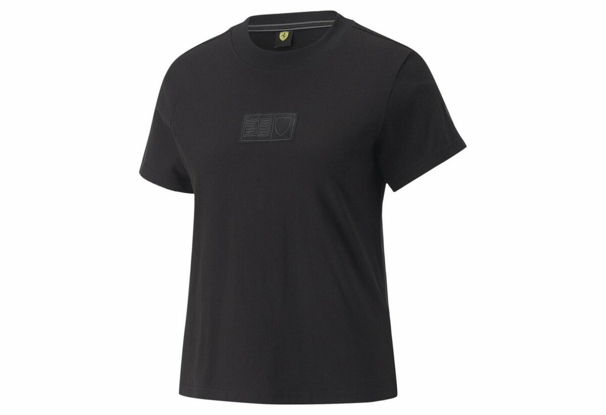 Bild 1 von PUMA Trainingsshirt Scuderia Ferrari Style T-Shirt Damen, Schwarz