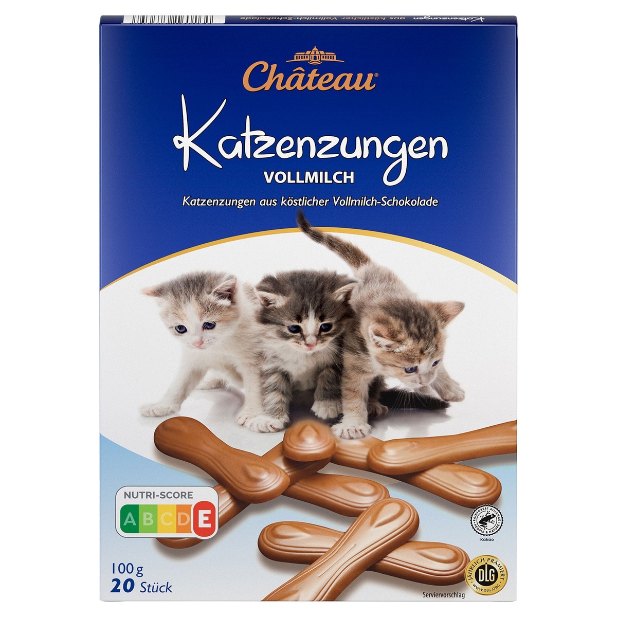 Bild 1 von CHÂTEAU Katzenzungen 100 g