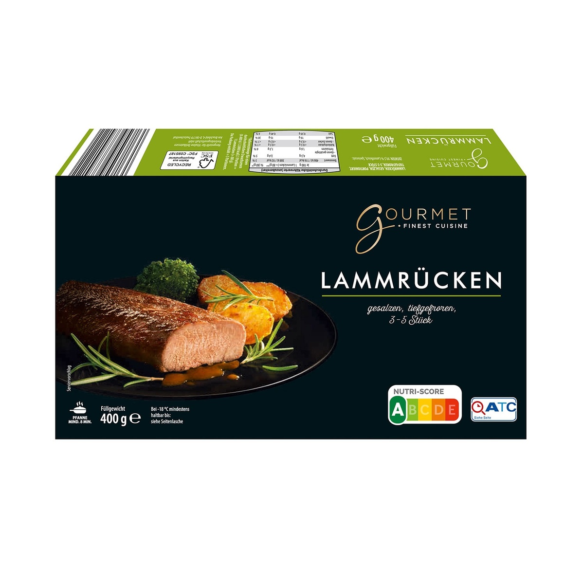 Bild 3 von GOURMET FINEST CUISINE Lammfilets oder -rücken 400 g