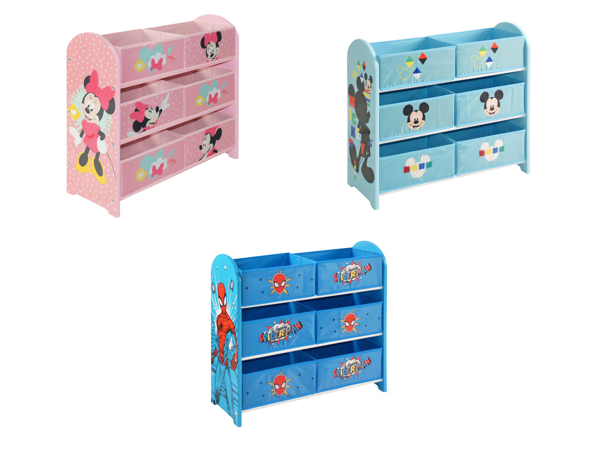 Bild 1 von Disney Kinder Aufbewahrungsregal mit 6 Schubladen