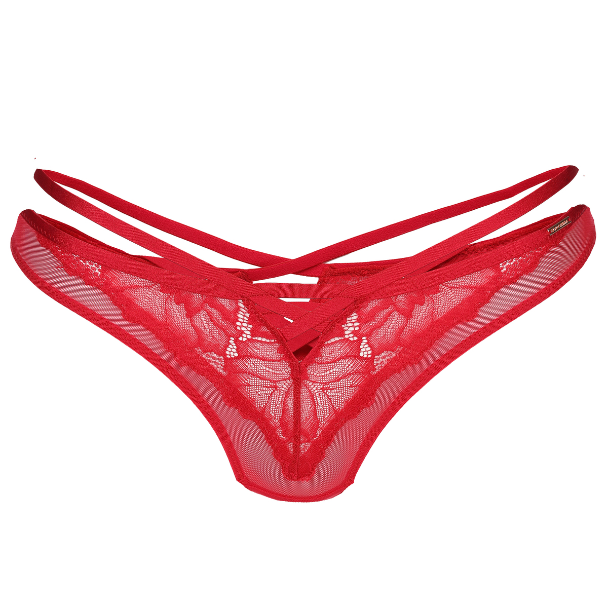 Bild 1 von Damen Tanga HIgh Waist
                 
                                                        Rot