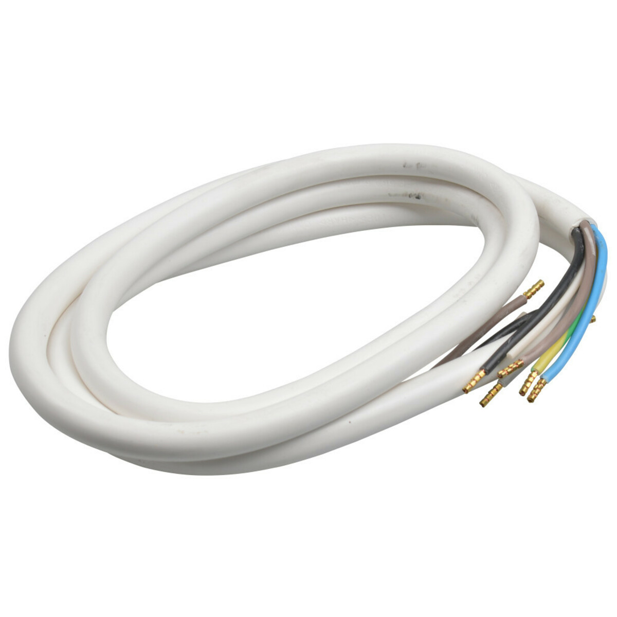 Bild 1 von Herdanschlussleitung H05VV-F 5G 2,5mm² 2 m in Weiß