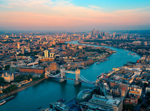 Papermoon Fototapete "London Skyline"