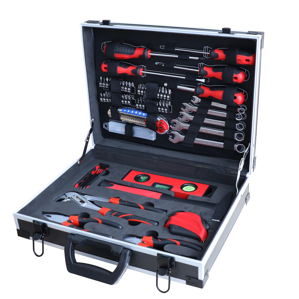 Bild 3 von Tech Craft Alu Werkzeugkoffer 75 tlg.