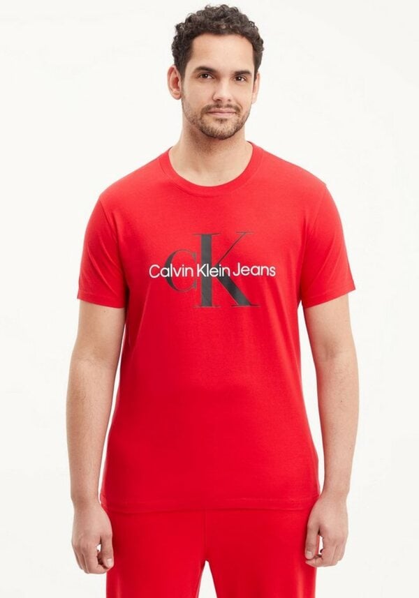 Bild 1 von Calvin Klein Jeans T-Shirt SEASONAL MONOLOGO TEE, Rot