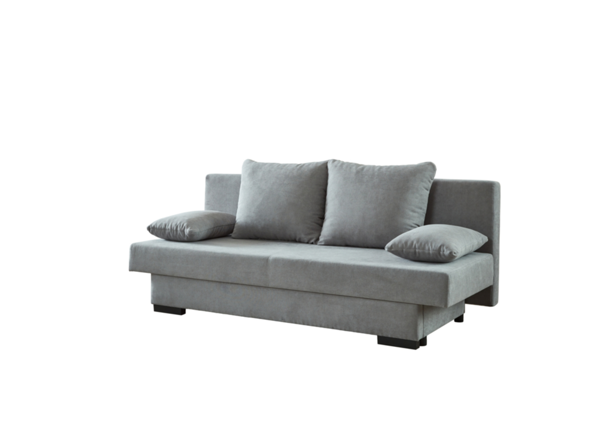 Bild 1 von Sun Garden Schlafsofa mit Stauraumfunktion und Kissen GRONINGEN silber