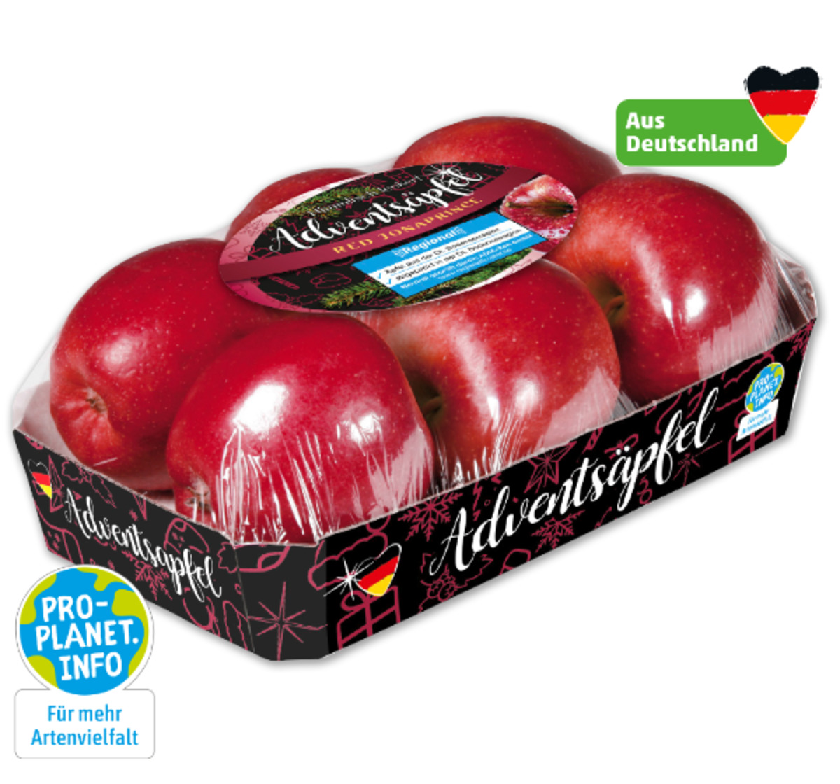 Bild 1 von Deutsche rote Adventsäpfel*