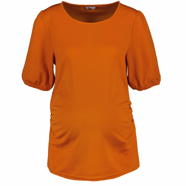Damen Umstands-Top Mit V-Ausschnitt & Falten – Malve Dot, Medium – Schmeichelhaft & Bequem