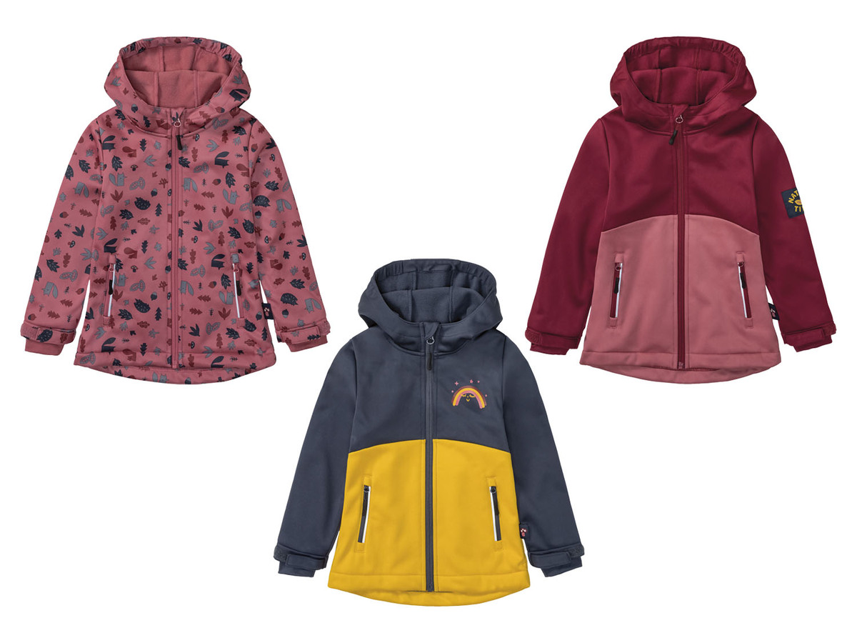 Bild 1 von lupilu® Kleinkinder Mädchen Outdoorjacke, wasser- und winddicht