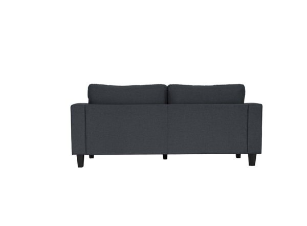 Bild 4 von Happy Home modernes Sofaset 3tlg. Couchgarnitur 3-2-1-Sitzer dunkelgrau