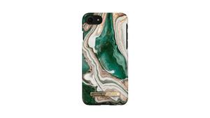 Ideal of Sweden Cover "Fashion Case" für Apple iPhone 8/7/SE/6/6s, Golden Jade Marble