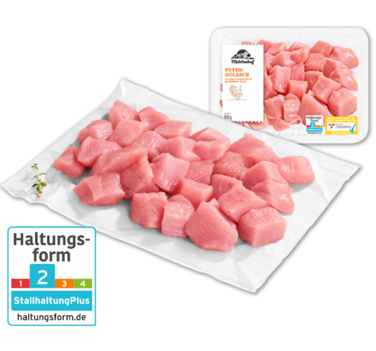 Bild 1 von MÜHLENHOF Frisches Puten-Gulasch*