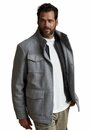 Bild 1 von Man's World Outdoorjacke mit abnehmbaren Besatz, Grau