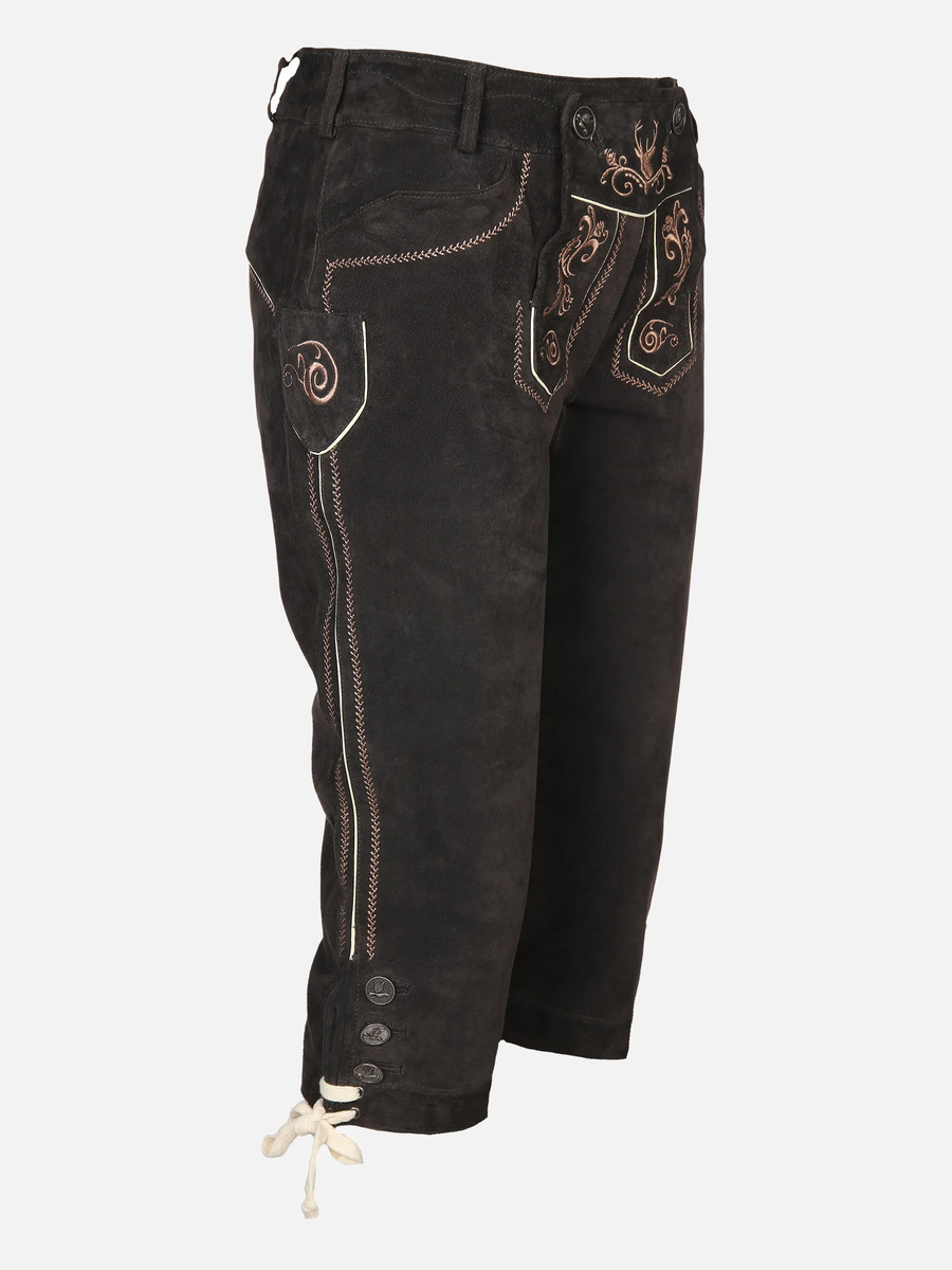 Bild 3 von Damen Trachtenhose in Echtleder
                 
                                                        Grau