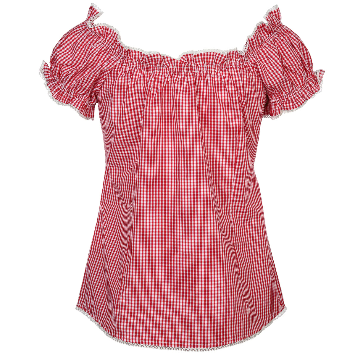 Bild 2 von Hailys SS C Trachtenbluse
                 
                                                        Rot