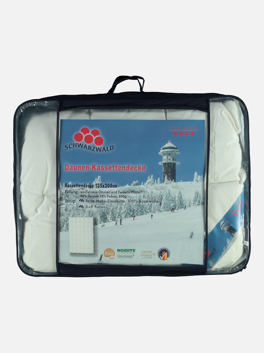 Bild 2 von Daunen Kassettendecke 135x200cm
                 
                                                        Weiß