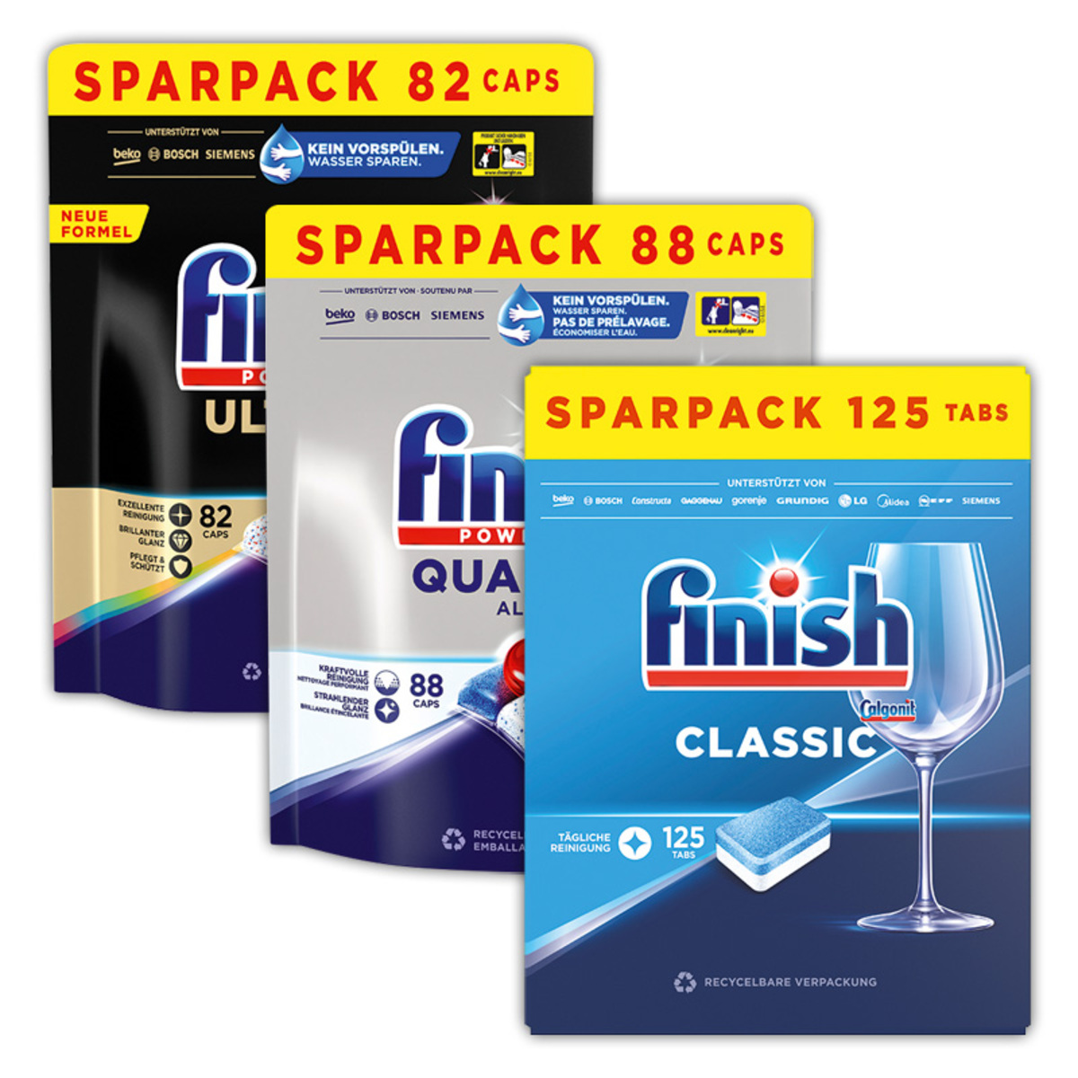 Bild 1 von Finish Sparpack Geschirrreiniger All-in-1