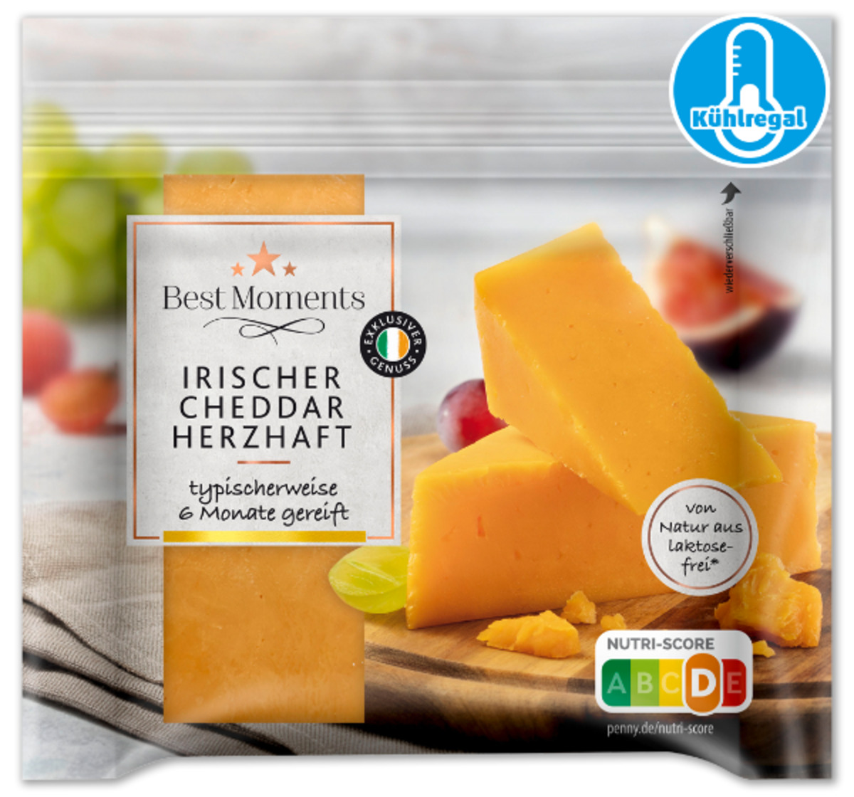 Bild 1 von BEST MOMENTS Irischer Cheddar*