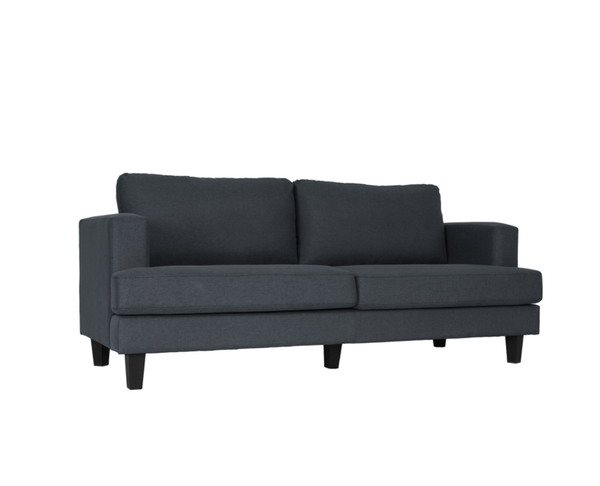 Bild 3 von Happy Home modernes Sofaset 3tlg. Couchgarnitur 3-2-1-Sitzer dunkelgrau