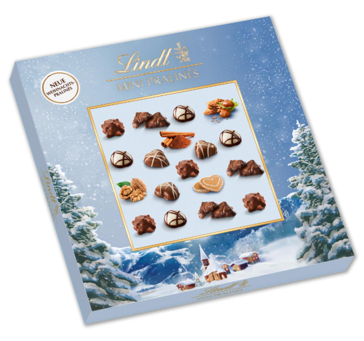 Bild 1 von LINDT Weihnachtspralinen Mini Pralinés*