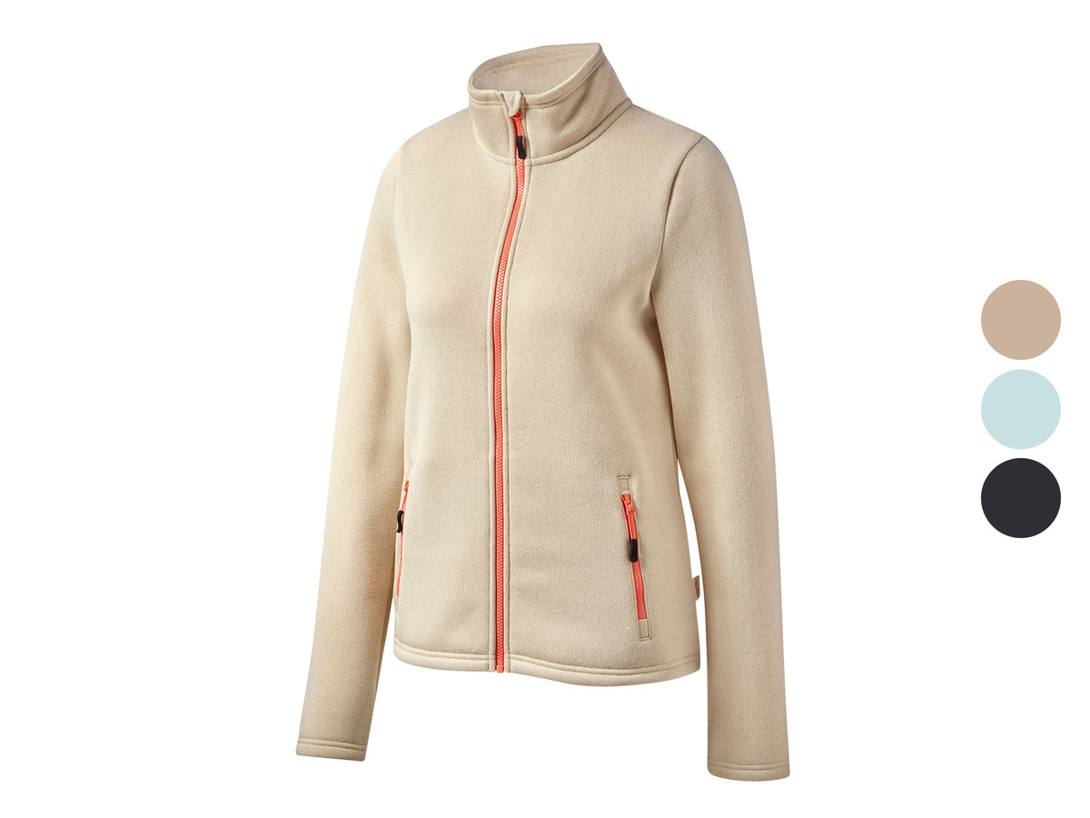 Bild 1 von Rocktrail Damen Strickfleecejacke, mit Stehkragen