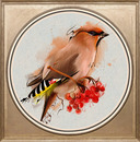Bild 1 von queence Acrylglasbild "Bunter Vogel I"